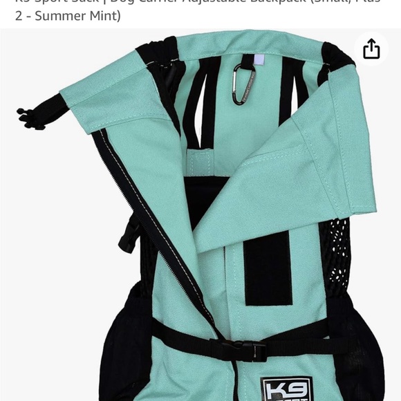 EUC K9 Small Sport Sack doggie Backpack - Picture 7 of 13